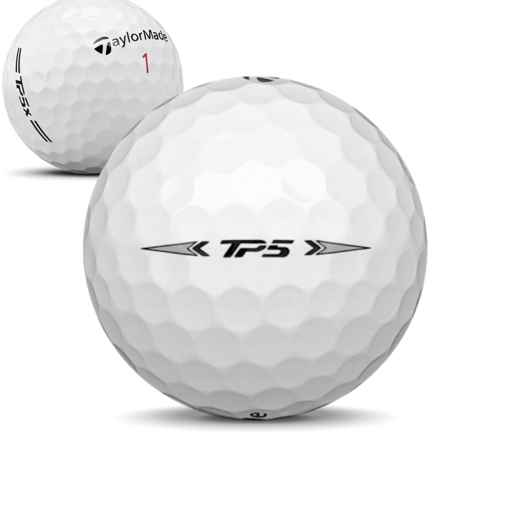 TaylorMade TP5/TP5x A/B/C-klass – 12-pack begagnade golfbollar