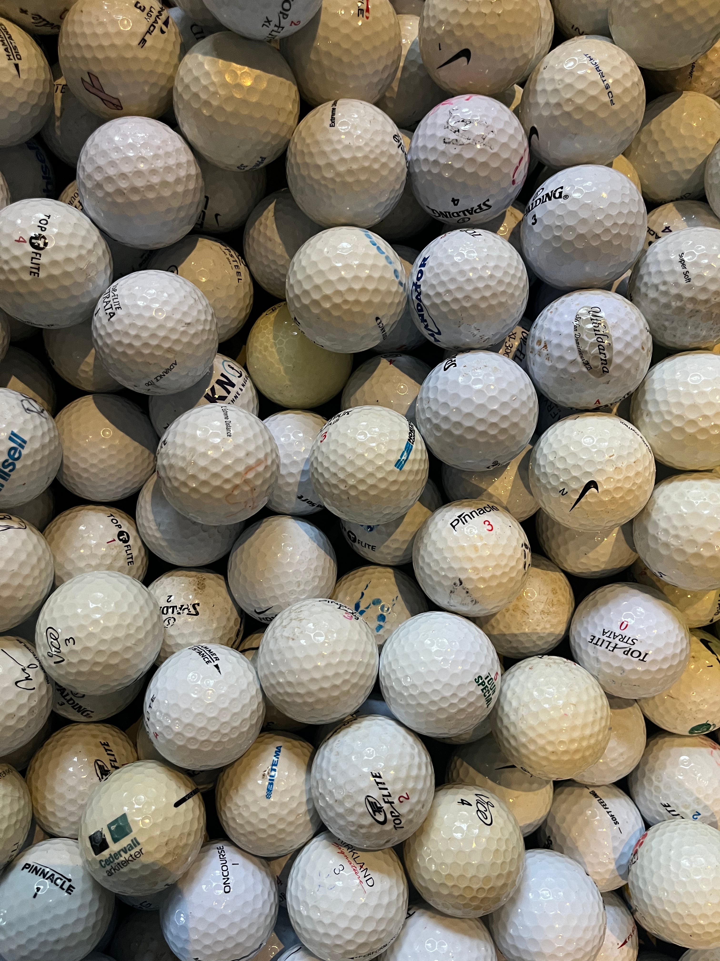 Florida MIX A/B/C-klass – begagnade golfbollar 12, 25 eller 50 pack