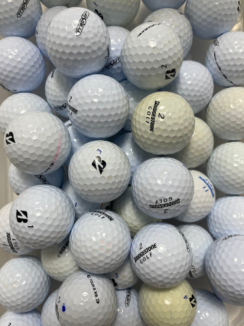 Bridgestone MIX A/B/C - Klass 12-pack begagnade golfbollar