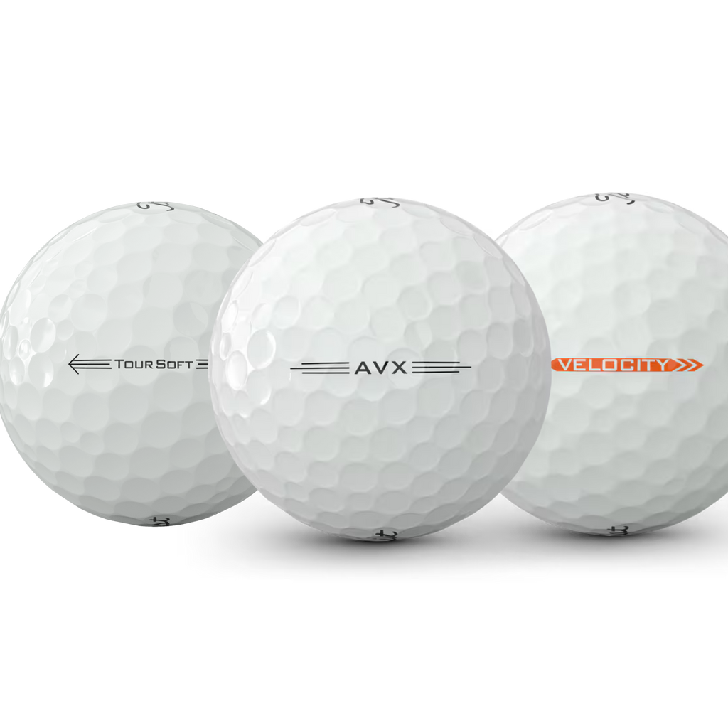 Titleist MIX A/B/C-klass – 12-pack begagnade golfbollar